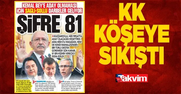 Kemal Kılıçdaroğlu’na aday olmaması için sağlı sollu darbeler...