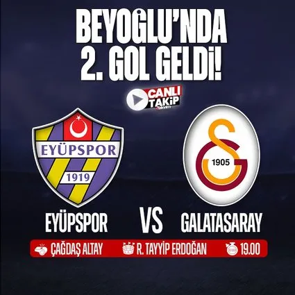 Eyüpspor - Galatasaray | CANLI