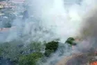 Denizli Pamukkale'de de orman yangını çıktı! 21 araç 55 personel bölgeye geldi: 30 hektar ormanlık alan...