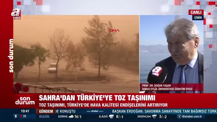 Maskeleri hazırlayın! Sahra tozu geliyor!