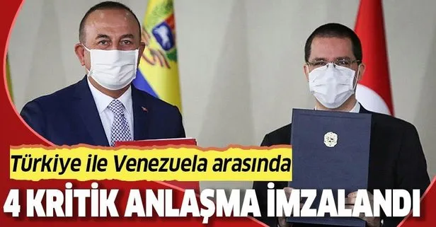 Türkiye ile Venezuela arasında 4 anlaşma imzalandı