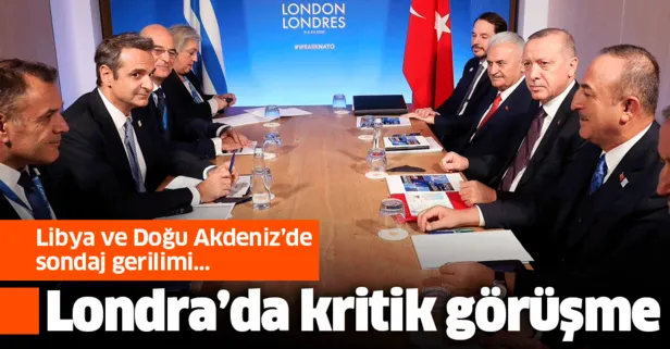 Son dakika: Başkan Erdoğan ile Yunanistan Başbakanı Miçotakis ile görüştü