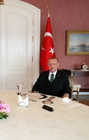 Son dakika: Başkan Erdoğan, Sırbistan Cumhurbaşkanı Aleksandar Vucic’i kabul etti