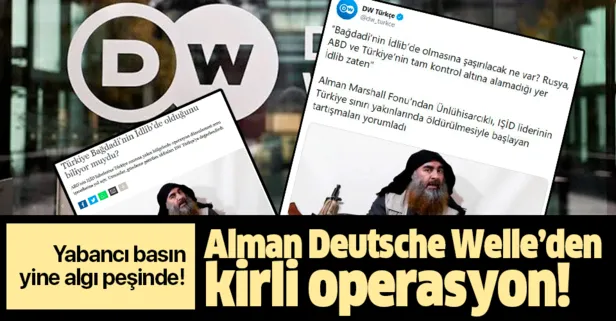 Alman Deutsche Welle’den kirli oyun! Terör örgütü DEAŞ’ı Türkiye ile ilişkilendirmeye kalktılar...