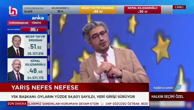 CHP yandaşı Barış Pehlivan Halk TV'de 8'li koalisyona isyan etti!