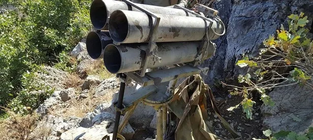 Çukurca'da teröristlere ait ÇNRA ele geçirildi