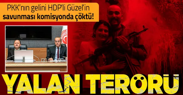 PKK'nın gelini HDP'li Semra Güzel'in savunmasının yalan olduğu ortaya çıktı!