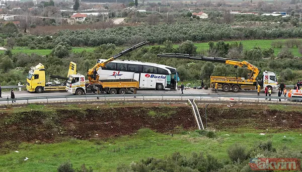 Antalya'da 9 kişiye mezar olan otobüsün son görüntüleri! 90 metre sürüklenip şarampole uçtu: "Şoför çok hızlı geliyordu virajı alamadı" - 9