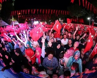 15 Temmuz demokrasi nöbeti başladı