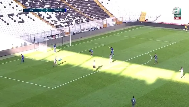 Beşiktaş 3-0 FC Shkupi | GOL: Güven Yalçın