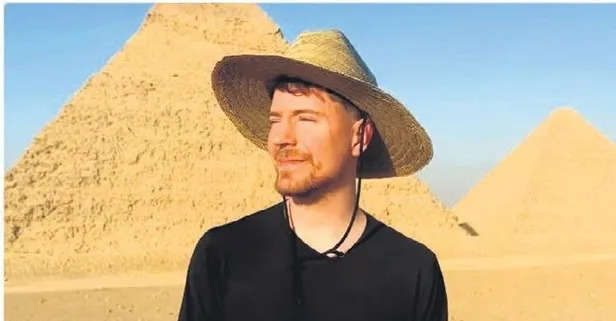 Youtube’un yıldızı Mrbeast Mısır Piramitleri’ni kiraladı