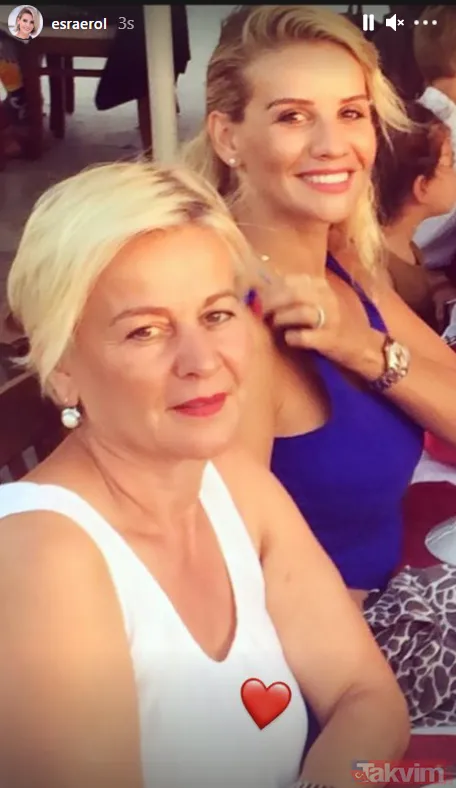 Esra Erol 'bu yıl öpmeye yanında olmaya korkuyorum' dedi annesini yeni yaşını kutladı! Esra Erol'un büyük oğlu aynı anneannesi... - 4