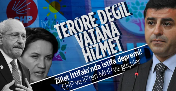 Millet İttifakı'nda istifa depremi! İzmir'de CHP ve İYİ Parti'den istifa eden 27 kişi MHP'ye katıldı