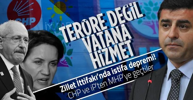 Millet İttifakı’nda istifa depremi! İzmir’de CHP ve İYİ Parti’den istifa eden 27 kişi MHP’ye katıldı