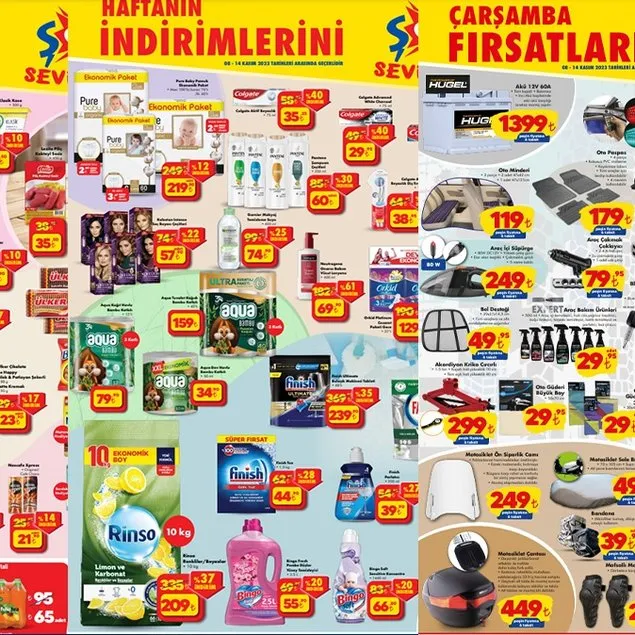 Aktüel ürünler satışa çıktı