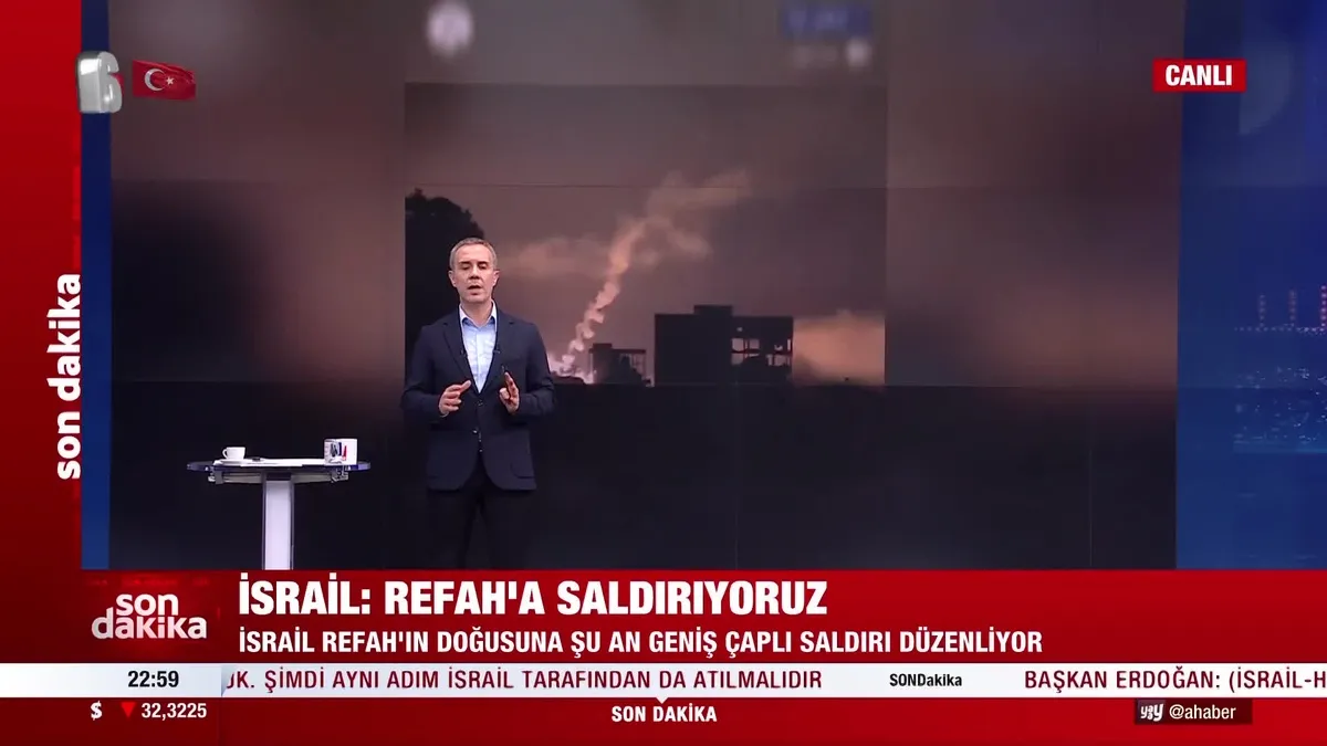 Katil İsrail, Refah'ı bombalıyor