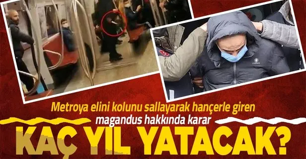 Son dakika: Kadıköy-Tavşantepe metrosunda dehşet saçan saldırgan Emrah Yılmaz hakkında iddianame kabul edildi