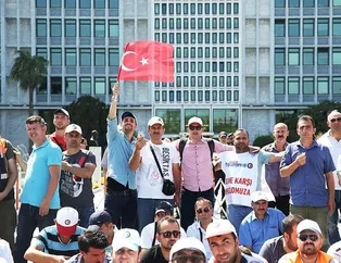 İmamoğlu tatilde işçiler eylemde