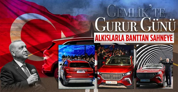 Yerli otomobil Togg 29 Ekim Cumhuriyet Bayramı'nda banttan indi!