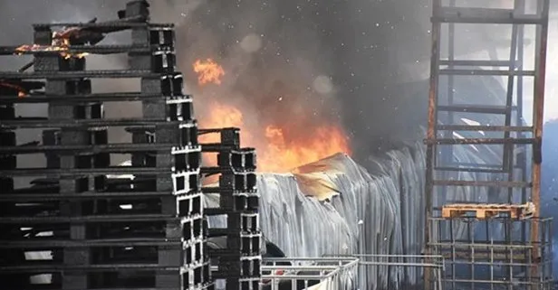 Malatya’da dondurma fabrikasında yangın