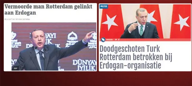 Hollanda basınından alçak algı oyunu