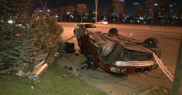 Ankara’da trafik kazası: 1 ölü, 3 yaralı