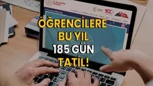 185 günlük tatil duyurusu! İlkokul, ortaokul, lise 2025 takvimi! Öğrenciler karne ile birlikte...