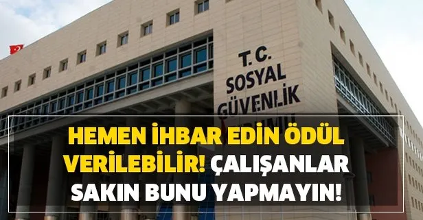 hemen ihbar edin odul verilebilir