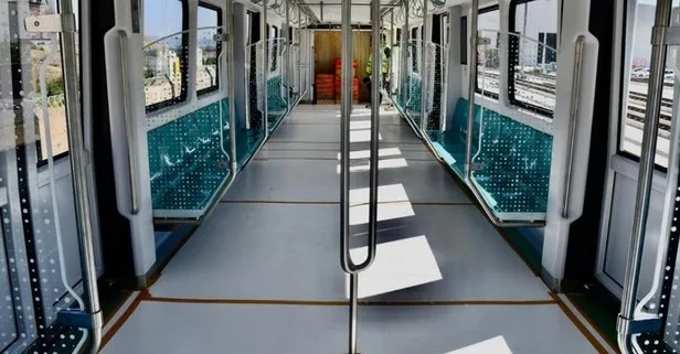 1500 yolcu alacak! İlk yerli ve milli sürücüsüz metro aracı Gebze-Darıca hattında raylara indirildi...