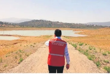 Zor günler bekliyor! Bodrum'a su sağlayan Mumcular Barajı kurudu