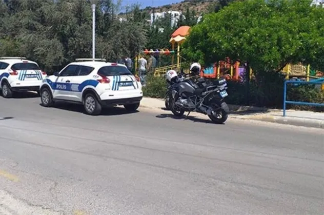 Yer: Bodrum... Çocuk parkında dehşet anları