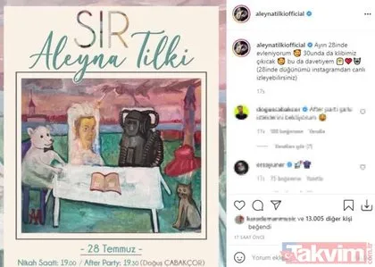 Aleyna Tilki ’evleniyor’ davetiyesini dört bir yanda paylaştı! Müjdesini böyle duyurdu sosyal medya çalkalandı
