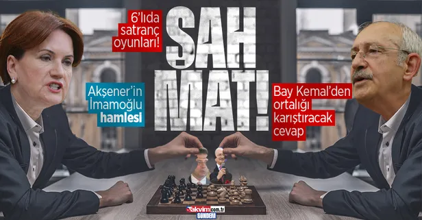 6'lı masada çarşı pazar karıştı! Meral Akşener, Kılıçdaroğlu'nun adaylığına karşı Ekrem İmamoğlu'nu mu aday ilan edecek? Bomba kulis