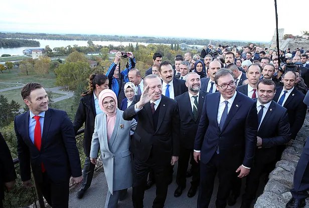 Belgrad'da müthiş Erdoğan sevgisi-1