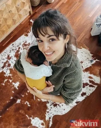 Hande Erçel’in yeğeni Aylin Mavi sosyal medyayı salladı! ’Annesinden çok teyzesine benziyor!’