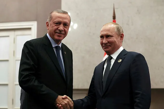 Erdoğan ve Putin arasında ilginç diyalog