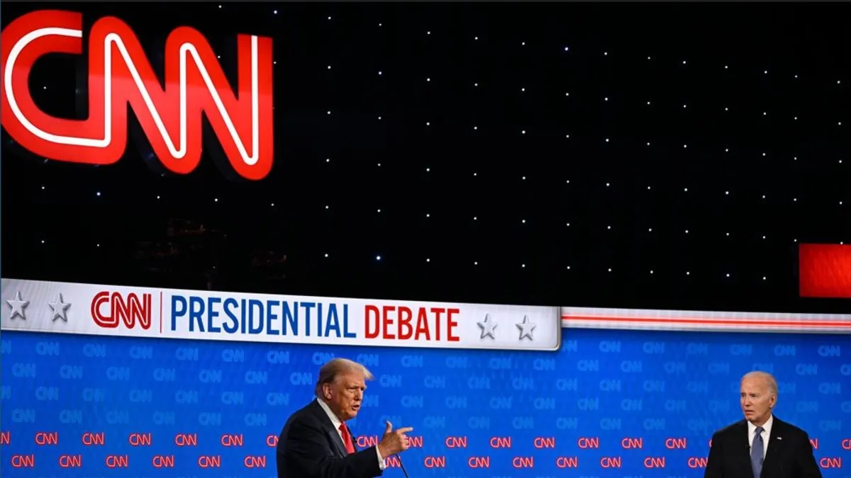 ABD'deki Trump-Biden düellosuna 'Türkiye' damga vurdu! Yüz milyona yakın kişi izledi!