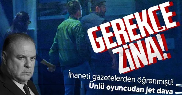 Eşinin ihanetine uğrayan ünlü oyuncu Burak Sergen’den jet boşanma davası: Gerekçe zina!