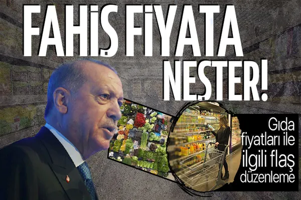 Fahiş fiyata neşter! Gıda fiyatları ile ilgili flaş düzenleme! Başkan Erdoğan ekonomik reform paketinin detaylarını açıkladı-1