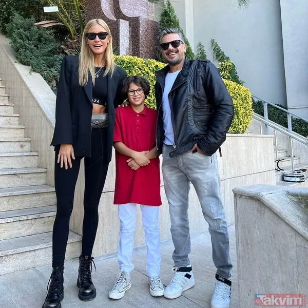 Çağla Şıkel "Okula dönüş" deyip paylaştı hem Çağla'yı hem oğlunu görenler şaştı kaldı! Emre Altuğ ile Çağla Şıkel'in oğulları koca adam oldu - 22