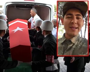 Şehit asker Yunus Mermerin ailesine yolladığı video yürekleri dağladı