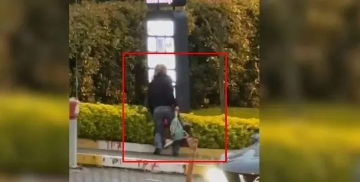 Küçükçekmece'de kızına şiddet uygulayan annenin görüntüleri çıktı! 'Alın sizin olsun' diye çocuğunu bırakıp gitti-4