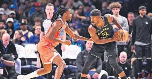 Oklahoma City Thunder Golden State Warriors’ı farklı geçti