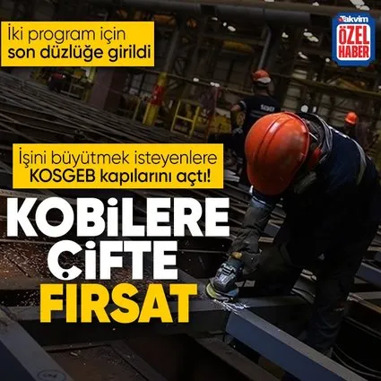 KOSGEB’den KOBİ’lere finansman fırsatı