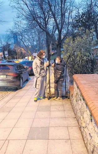 Korcan Kol, önceki akşam Nişantaşı'ndaydı