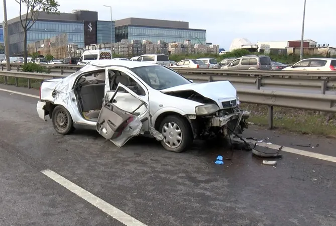 Kontrolden çıkıp takla attı