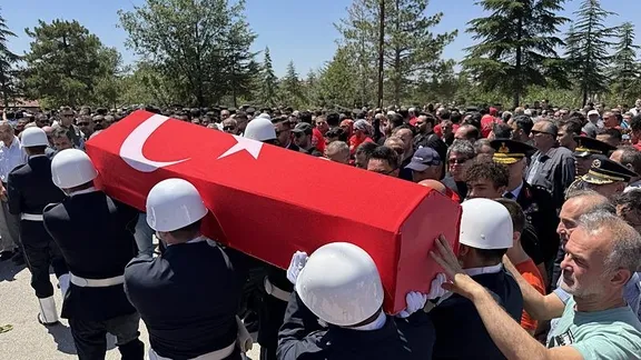 Şehit Muharrem Can Konya'da toprağa verildi