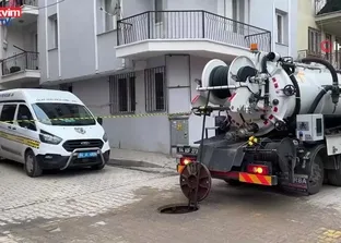 Uşak’ta kanalizasyonda cenin bulundu