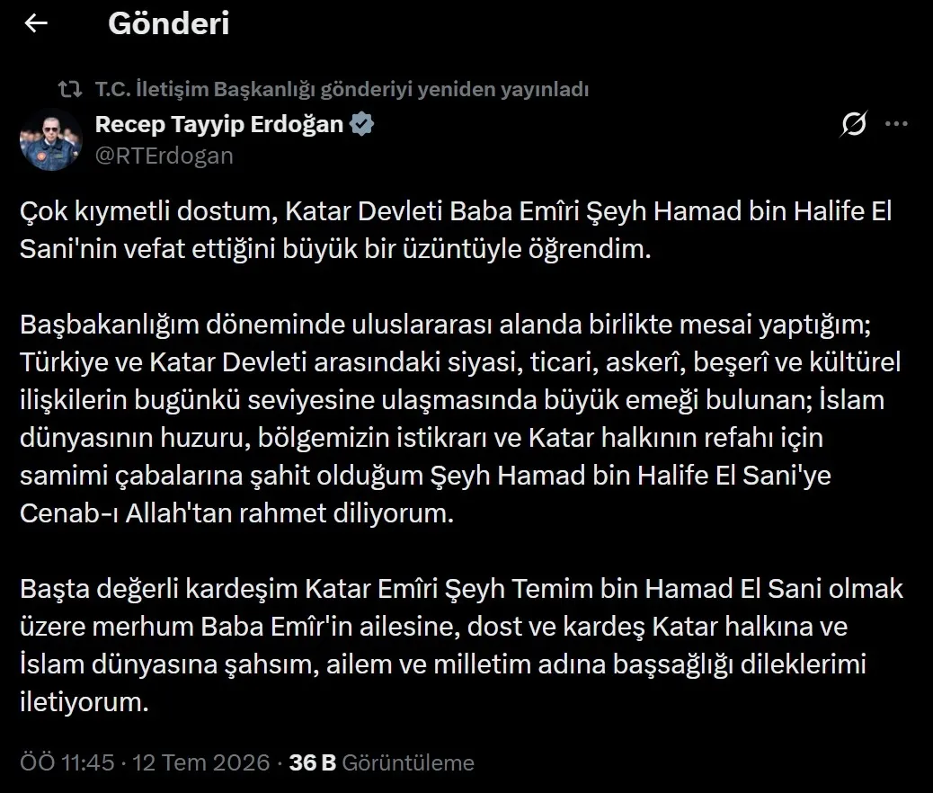 katarin-eski-emiri-seyh-hamad-bin-halife-al-sani-hayatini-kaybetti-1783846381890.jpeg Katar'ın eski Emiri Şeyh Hamad bin Halife Al Sani hayatını kaybetti! Başkan Erdoğan'dan taziye mesajı-2