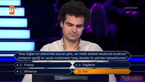 Kim Milyoner Olmak İster'de geceye damga vuran Hababam Sınıfı sorusu! - 21